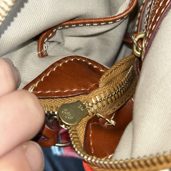 UGA Dooney & Bourke Charlie Handbag Zip Satchel Medium Purse GO DAWGS! - Picture 11 of 13